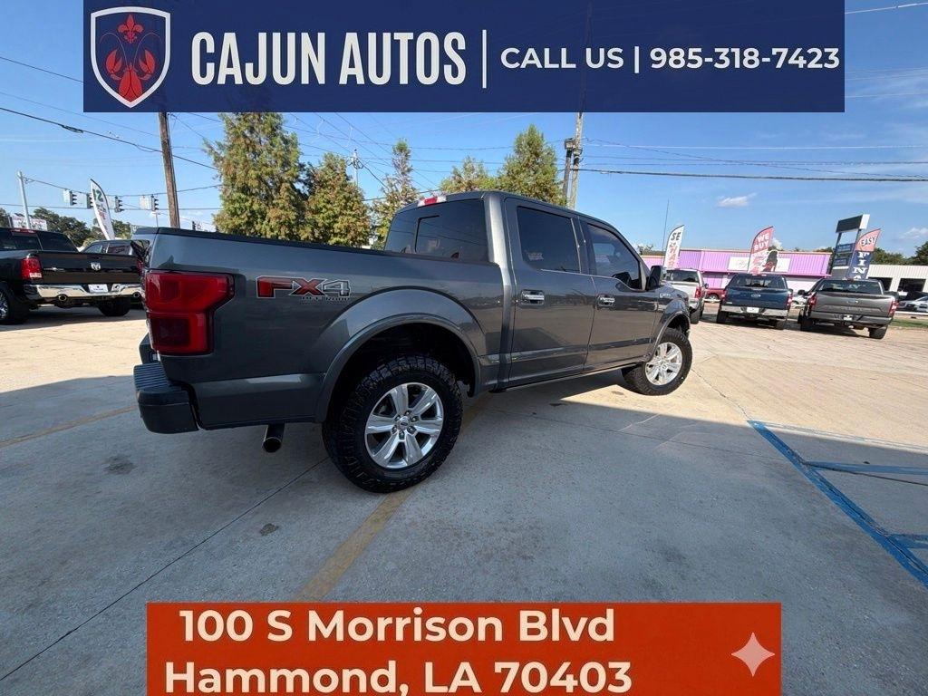 Ford F-150 Platinum SuperCrew 5.5-ft. Bed 4WD 2019