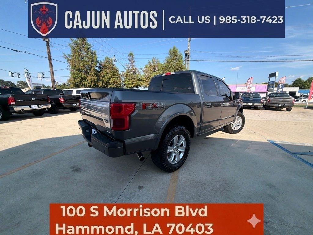 Ford F-150 Platinum SuperCrew 5.5-ft. Bed 4WD 2019
