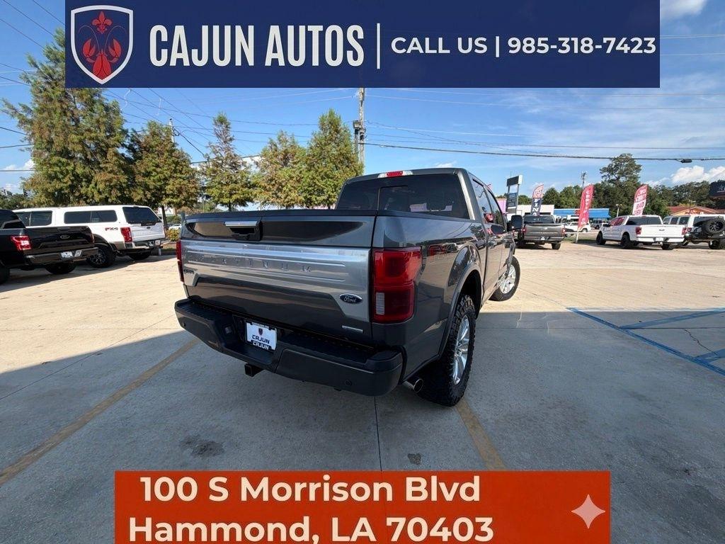 Ford F-150 Platinum SuperCrew 5.5-ft. Bed 4WD 2019