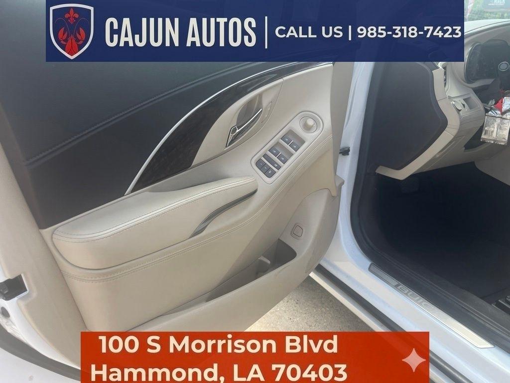 Buick LaCrosse Leather Package 2016