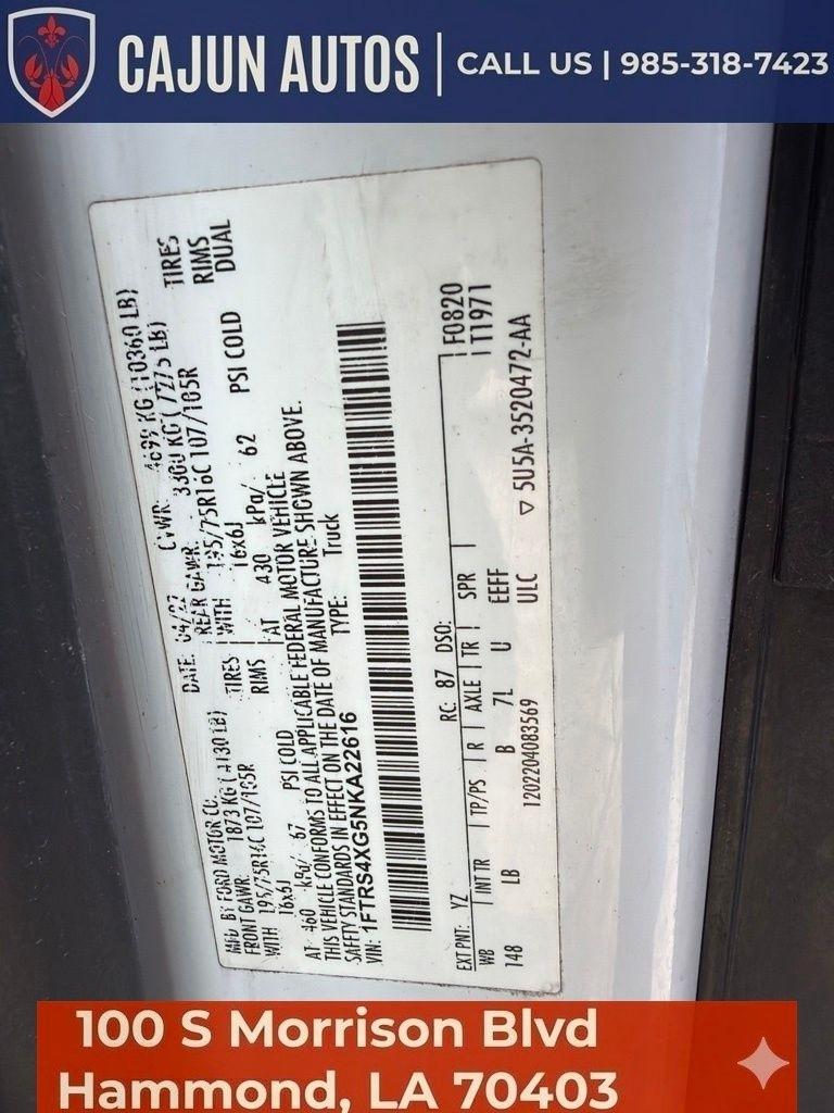 Ford Transit 350 Van HD High Roof 10360lb GVWR Pass. Slide EL 2022