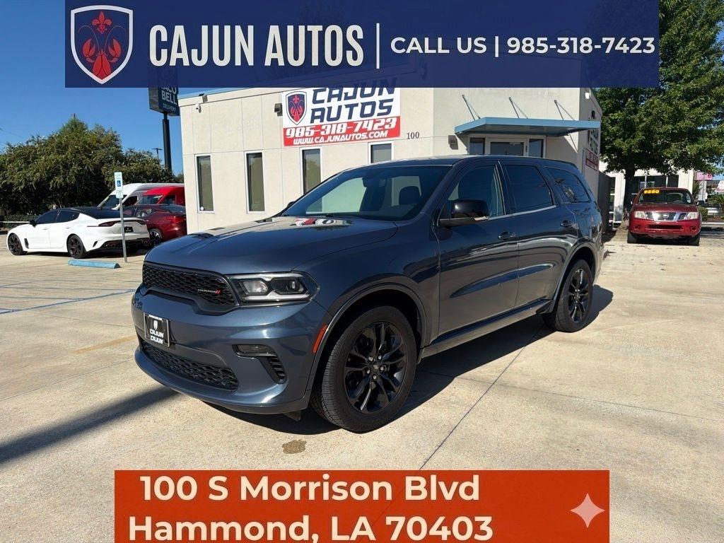 Blue 2021 Dodge Durango SUV / Crossover All-Wheel Drive 8-Speed Automatic