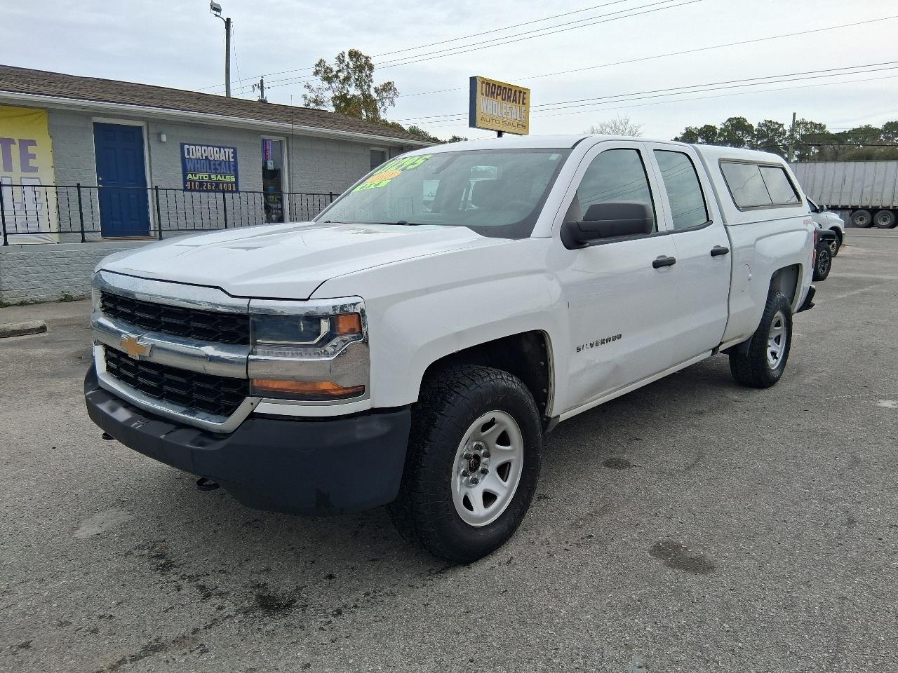 2018 Chevrolet Silverado 1500 4WD Double Cab 143.5" LS