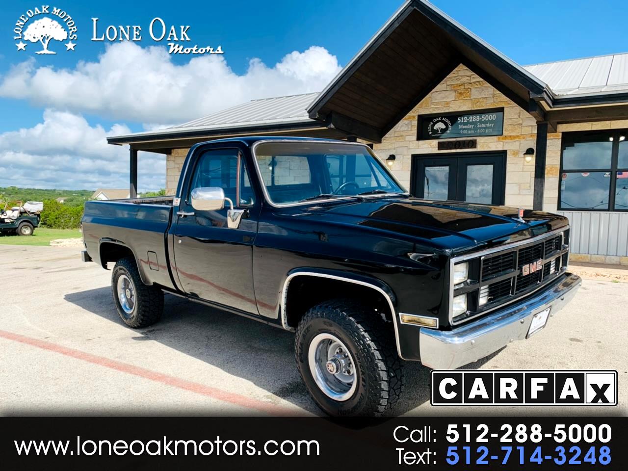 Used 1984 GMC 1/2 Ton Pickups Fleetside 117.5" 4WD for Sale in Austin