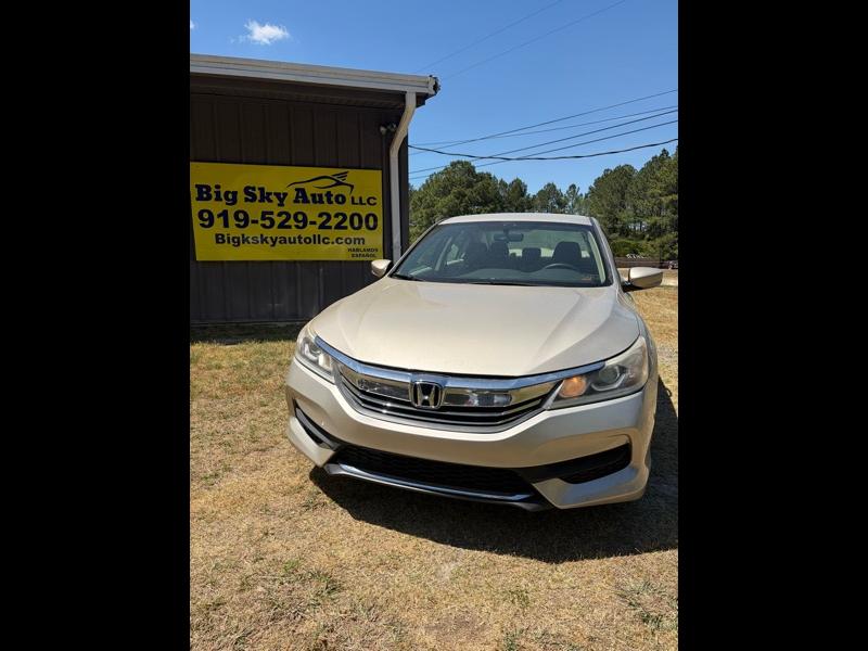 2016 Honda Accord LX Sedan CVT
