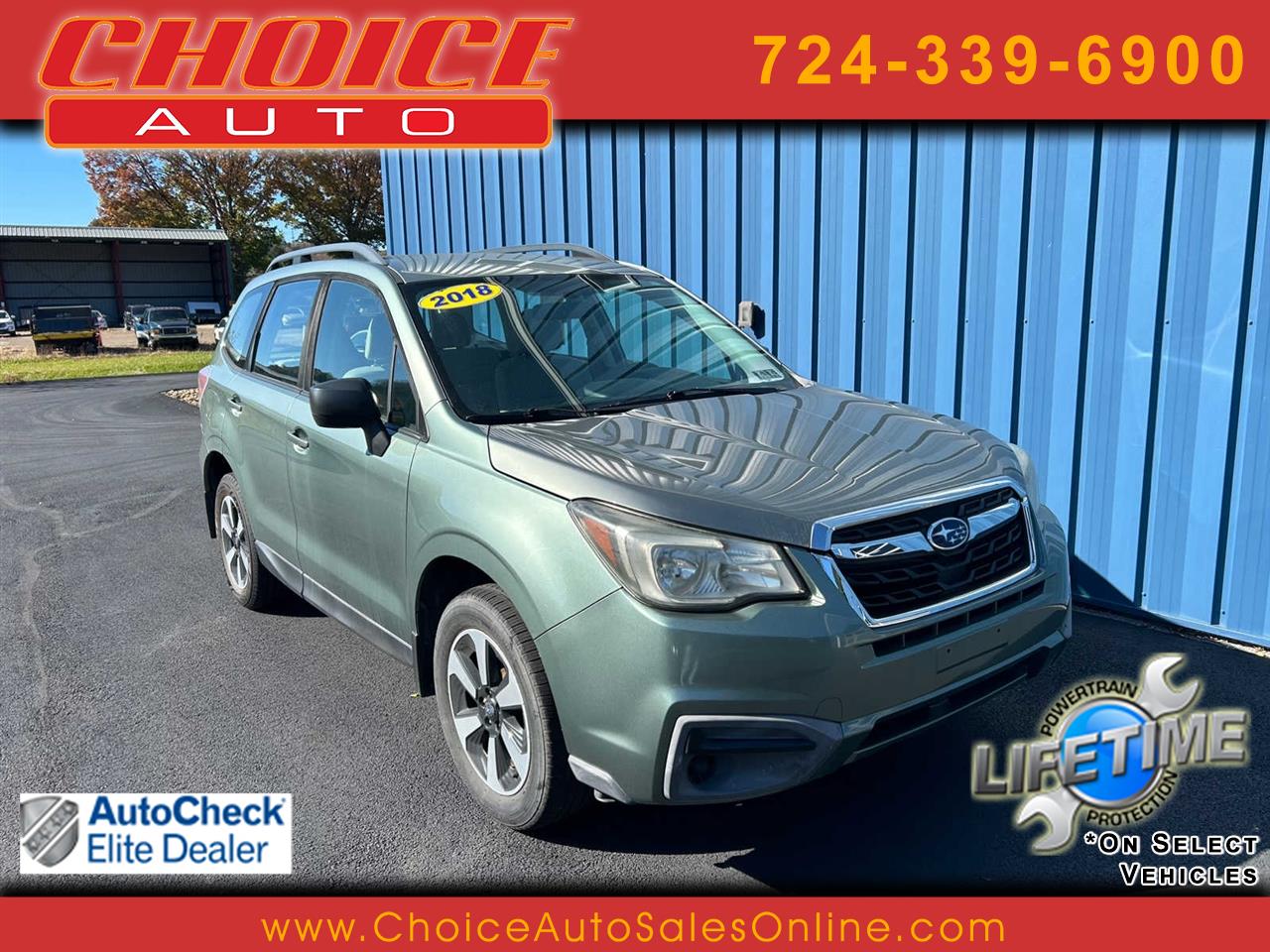 2018 Subaru Forester 2.5i Premium PZEV CVT