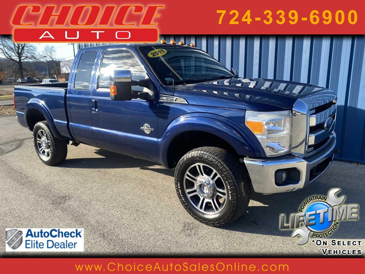 Ford F-350 SD Lariat SuperCab 4WD 2011