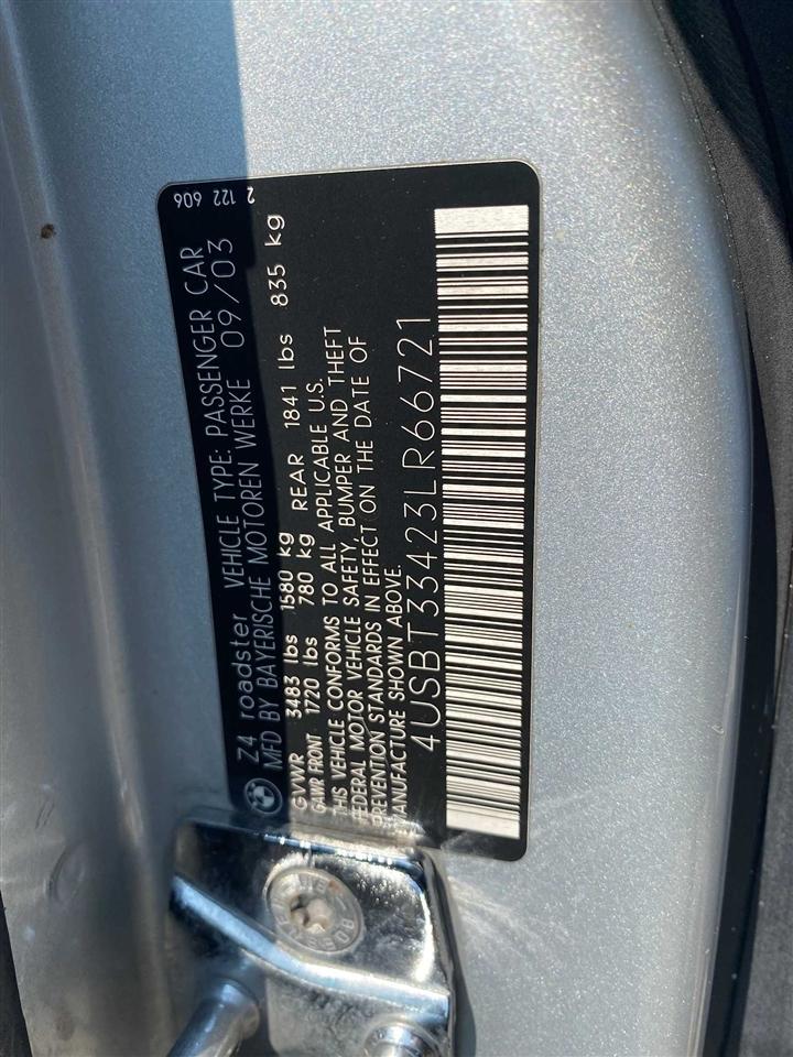 BMW Z4 2.5i 2003