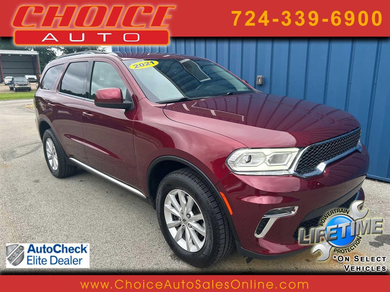 2021 Dodge Durango SXT AWD