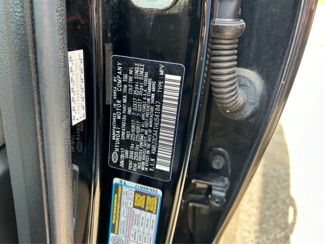 Hyundai Tucson SE AWD 2017