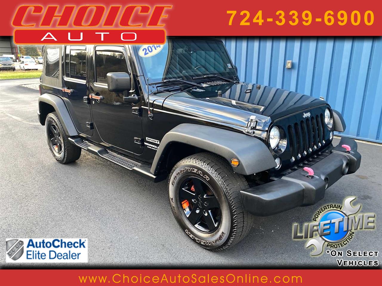 2014 Jeep Wrangler Unlimited Sport