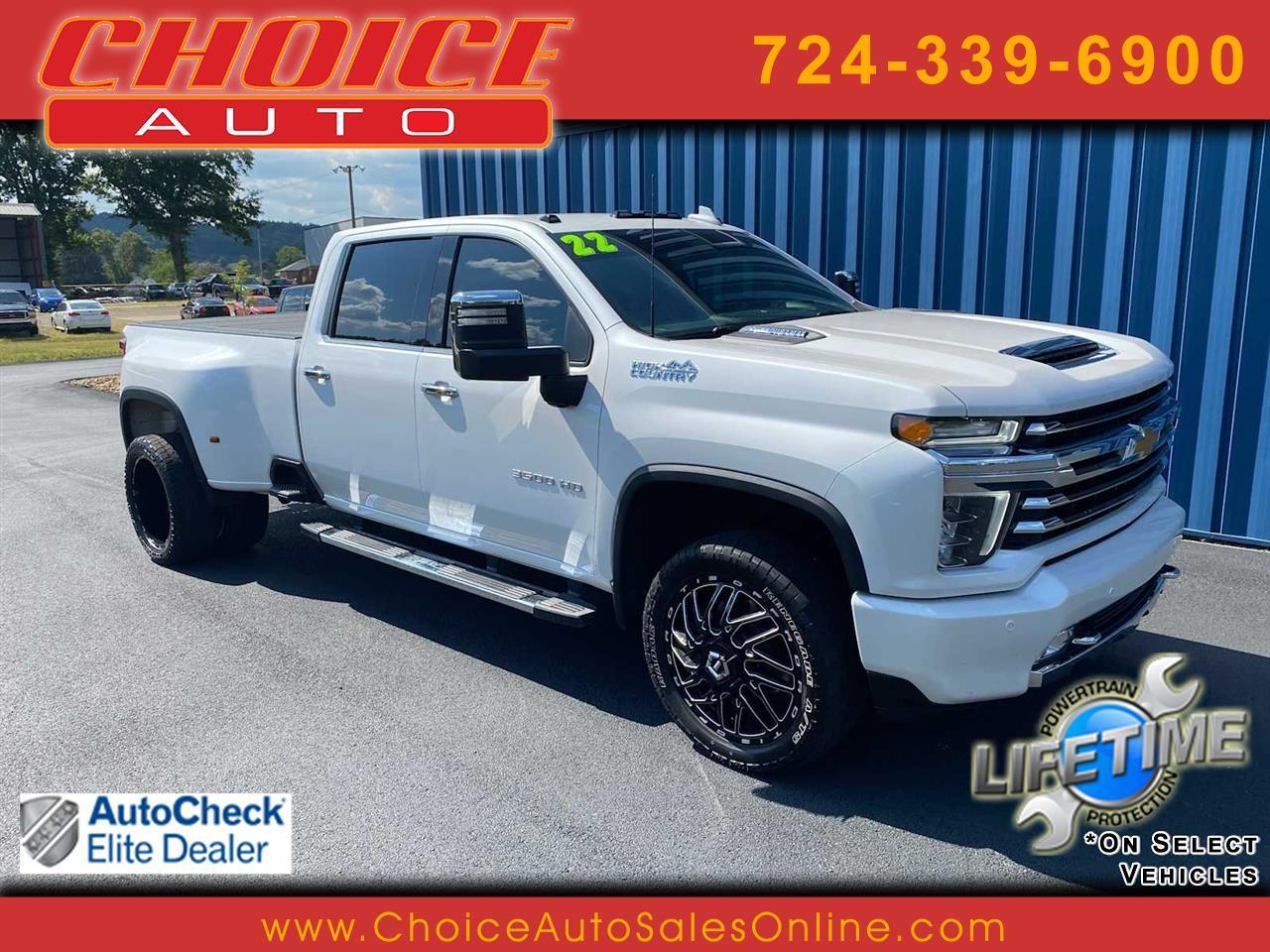2022 Chevrolet Silverado 3500HD High Country Crew Cab 4WD