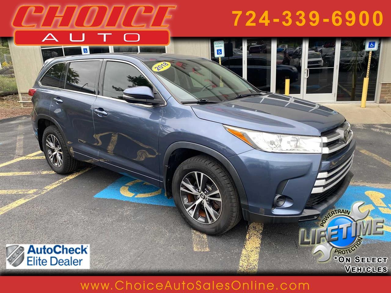 2018 Toyota Highlander