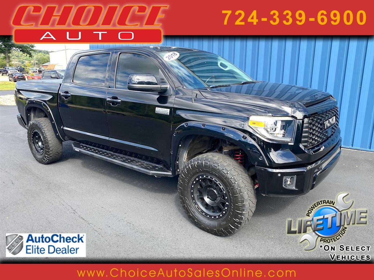 2018 Toyota Tundra Platinum CrewMax 5.7L 4WD