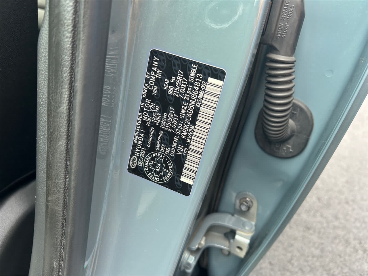 Hyundai Kona SE AWD 2022 Hyundai Kona SE AWD 2022