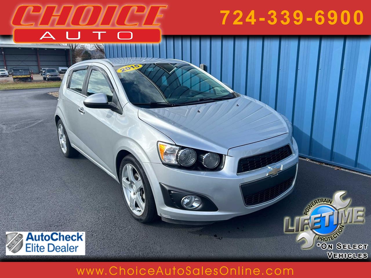 2015 Chevrolet Sonic LTZ Auto 5-Door