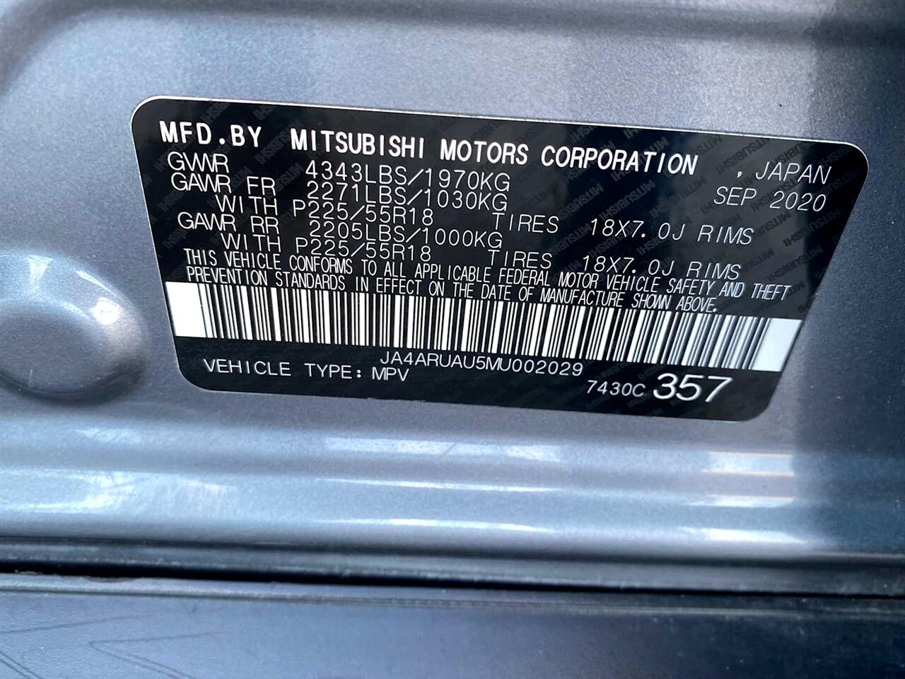 Mitsubishi Outlander Sport 2.0 ES AWD 2021