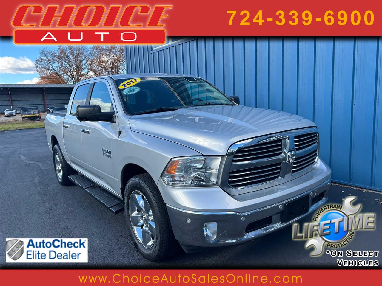 2017 RAM 1500 Big Horn 4x4 Crew Cab 5'7" Box