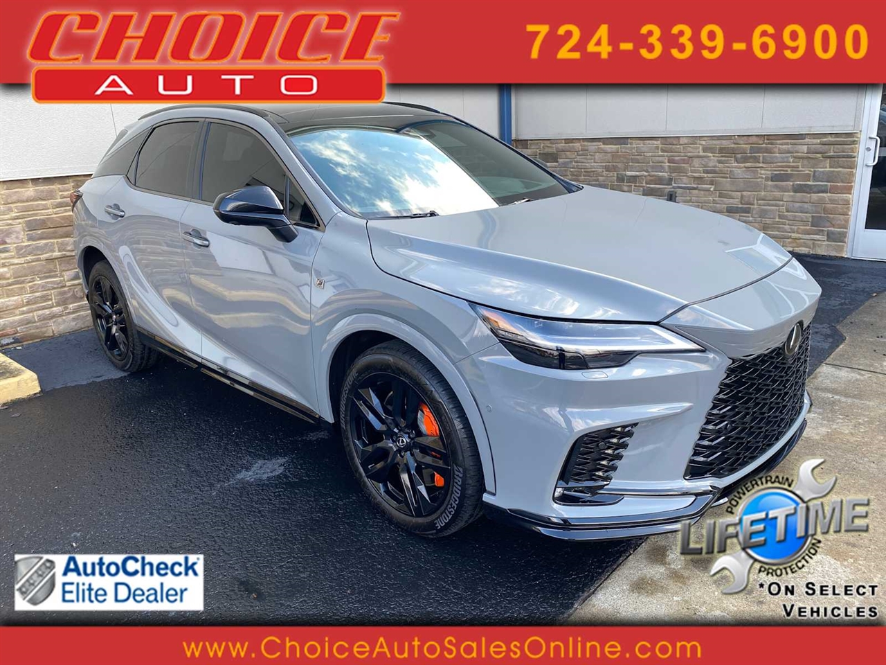 2025 Lexus RX 500h F SPORT Performance AWD