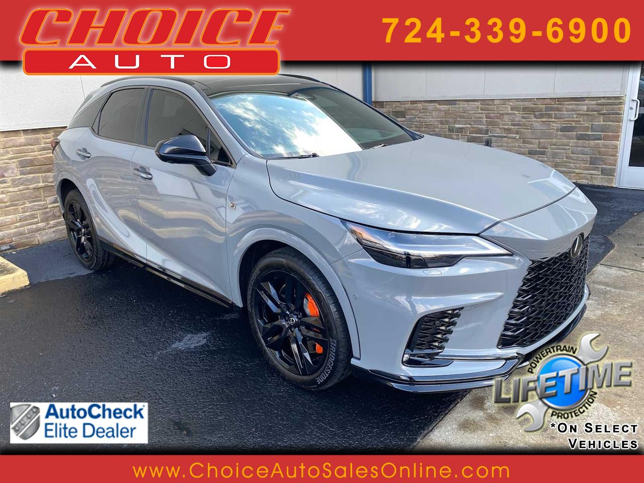 2025 Lexus RX 500h F SPORT Performance AWD