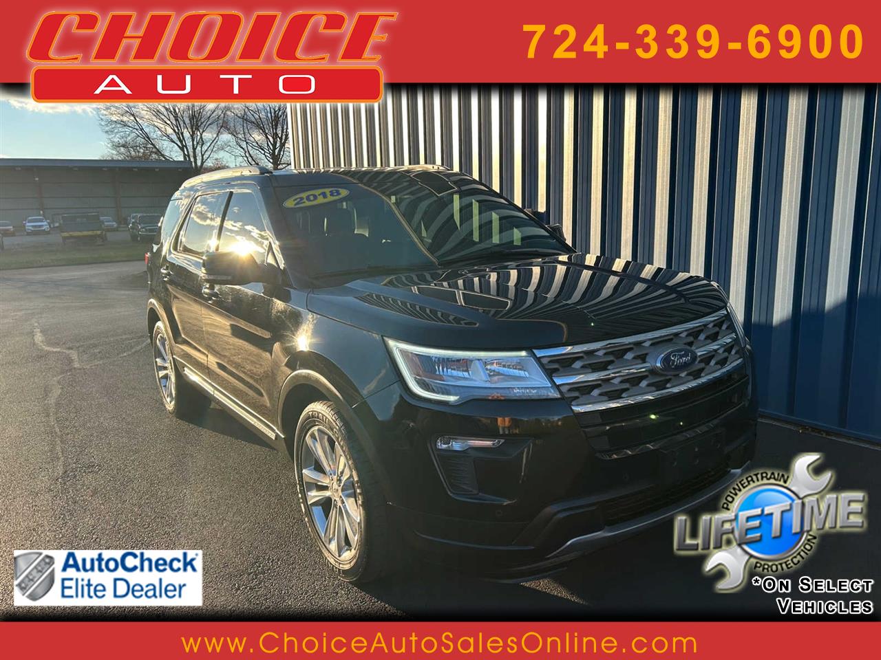 2018 Ford Explorer XLT FWD