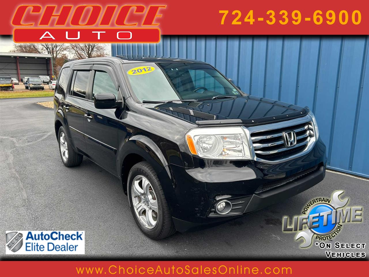 2012 Honda Pilot EX-L 4WD 5-Spd AT