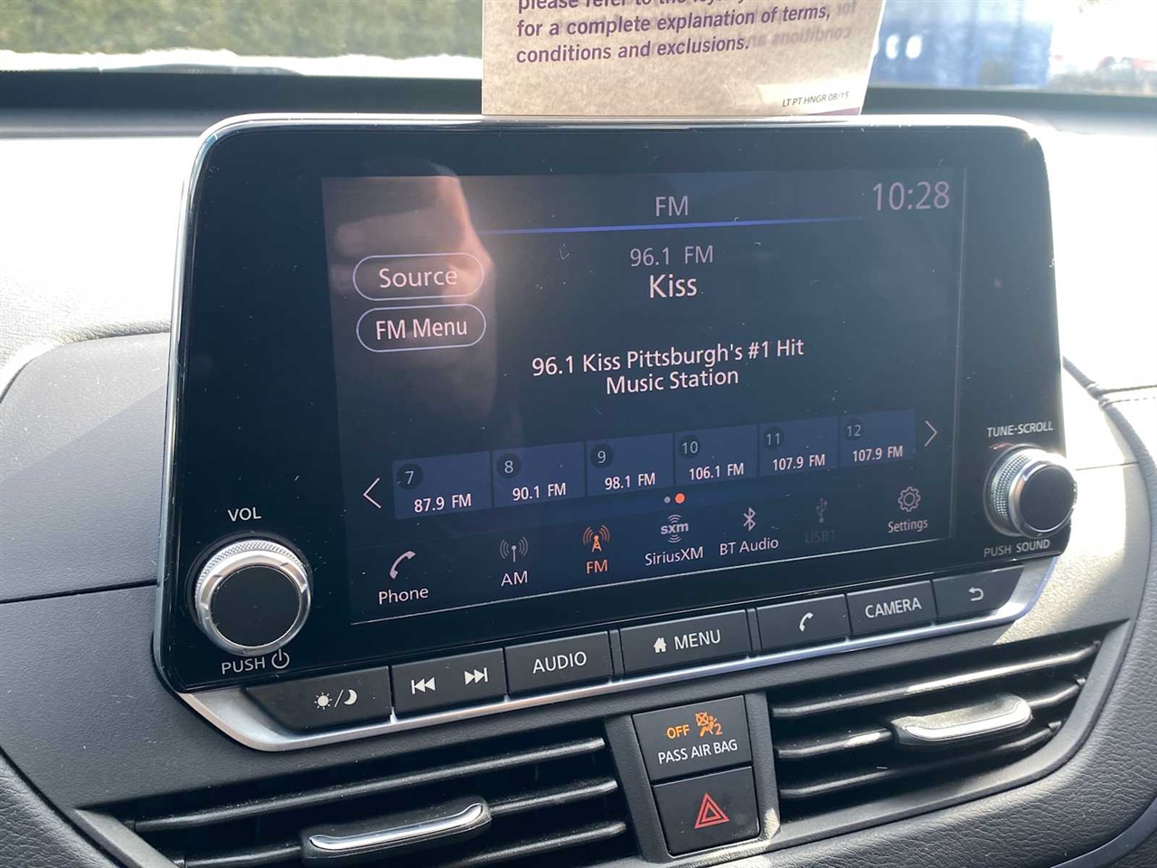 Nissan Altima 2.5 SV AWD 2019