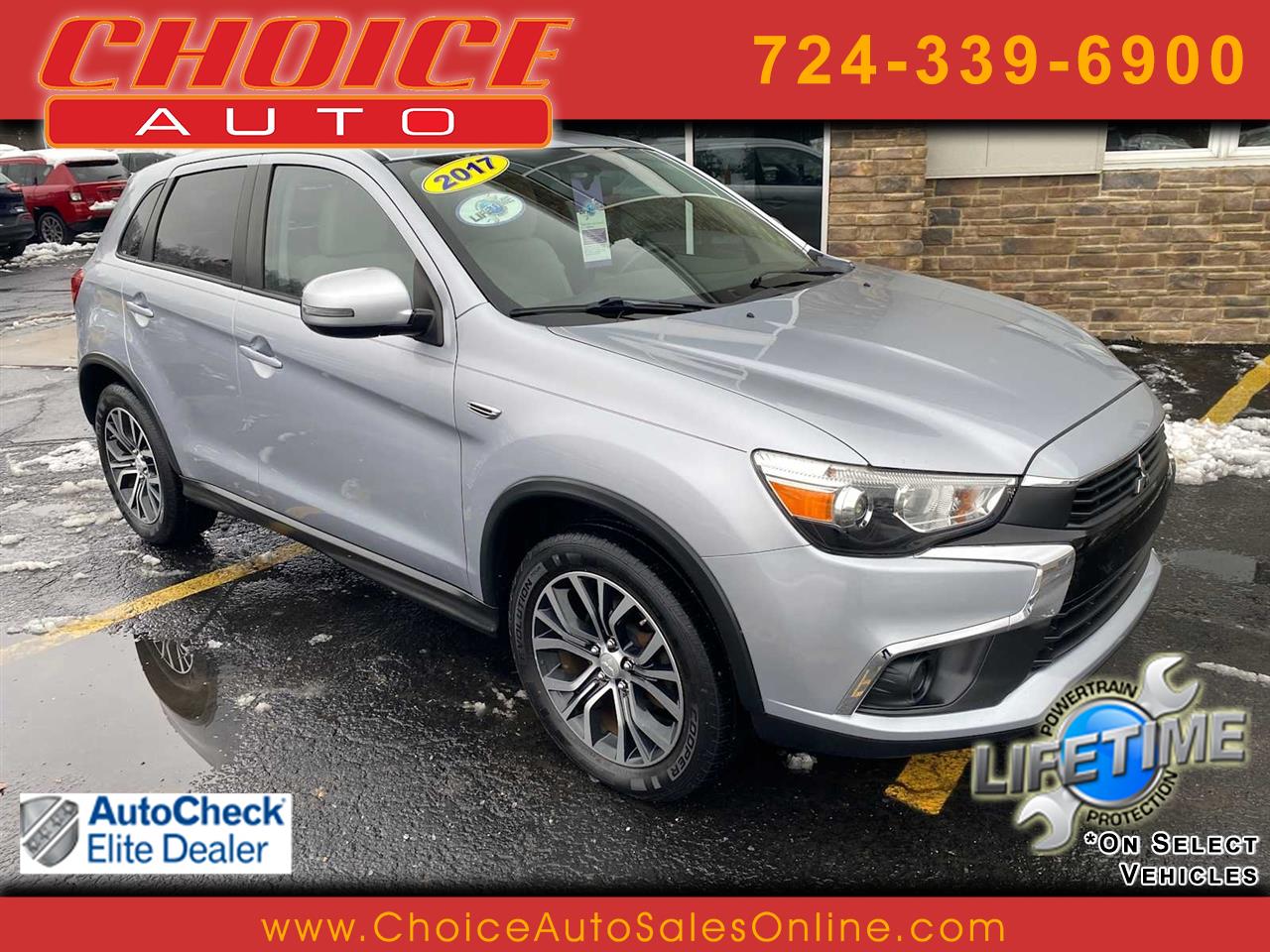 2017 Mitsubishi Outlander Sport 2.0 ES 4WD CVT