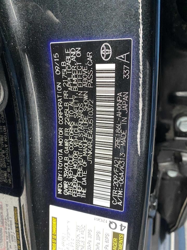 Scion iM 5dr HB CVT (Natl) 2016