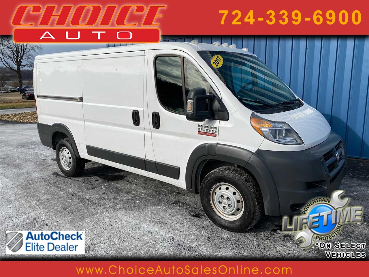 RAM Promaster 1500 Low Roof Tradesman 136-in. WB 2017