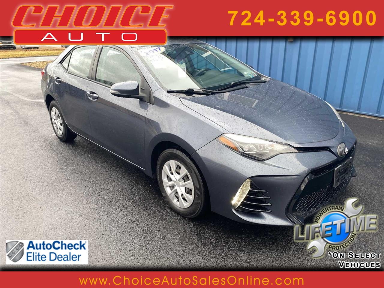 2017 Toyota Corolla SE 4D Sedan