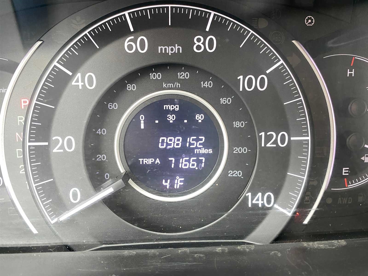 Honda CR-V LX 4WD 5-Speed AT 2014