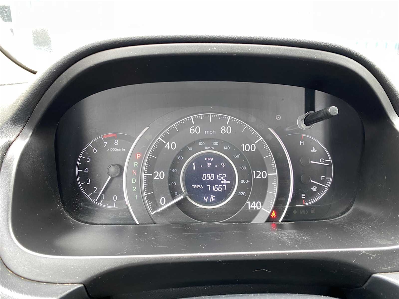 Honda CR-V LX 4WD 5-Speed AT 2014