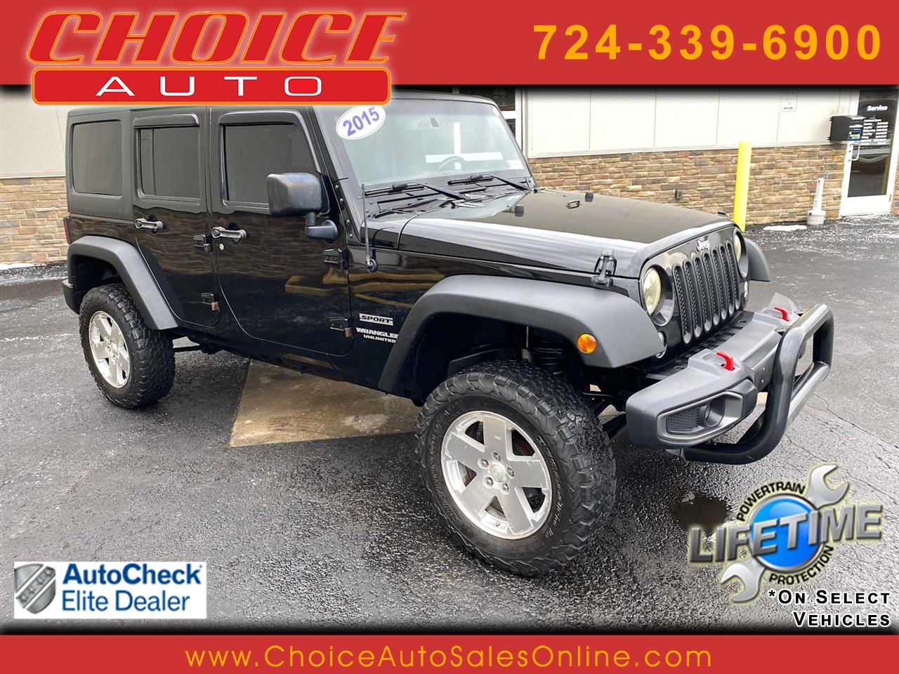 2015 Jeep Wrangler Unlimited Sport's photo