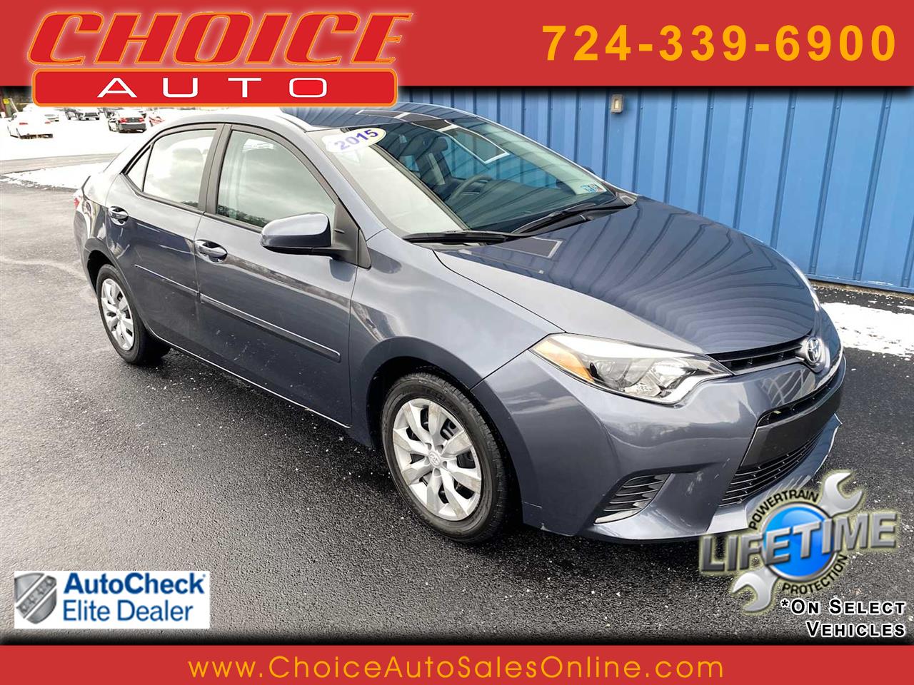 2015 Toyota Corolla LE CVT