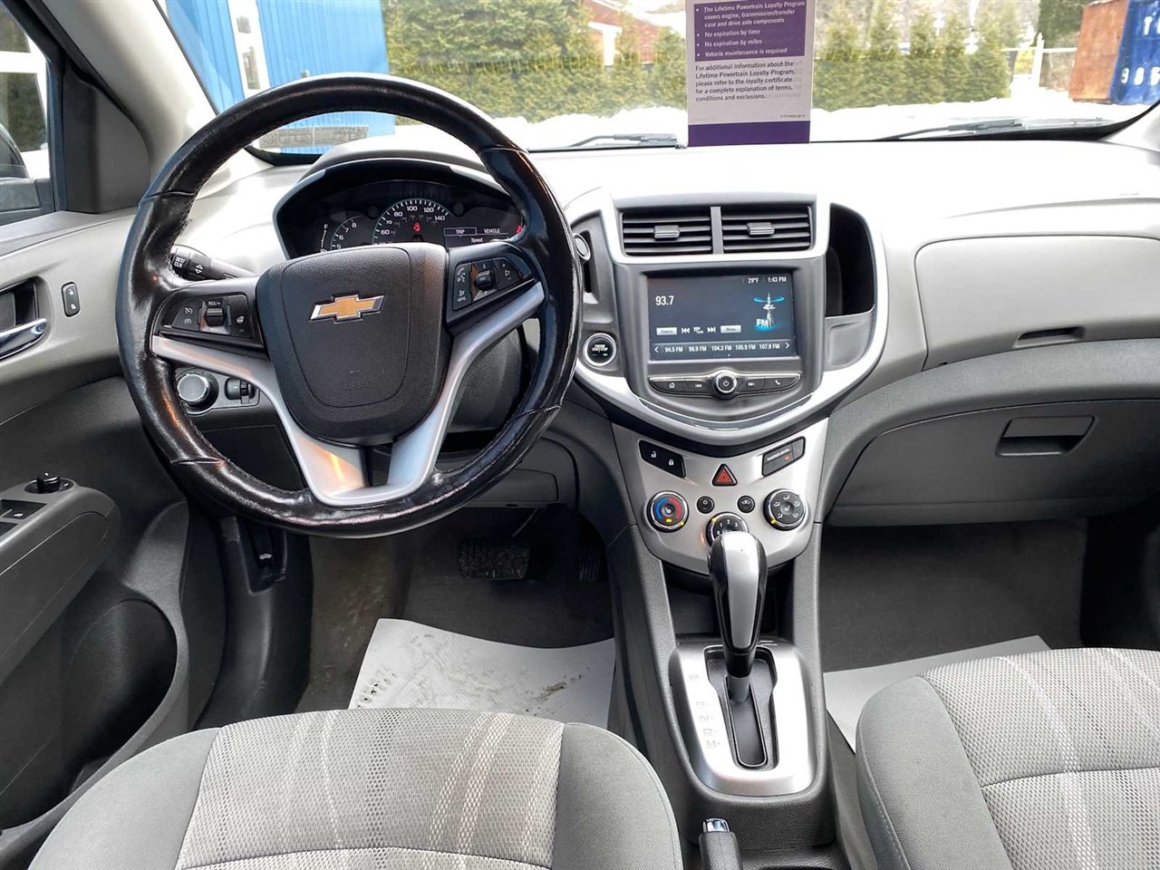 Chevrolet Sonic LT Auto Sedan 2017