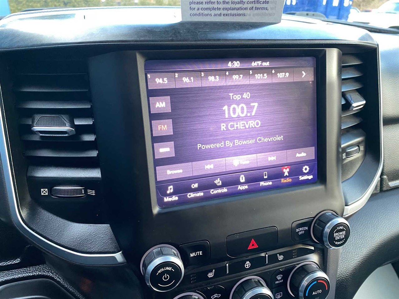 RAM 1500 Big Horn Quad Cab 4WD 2019