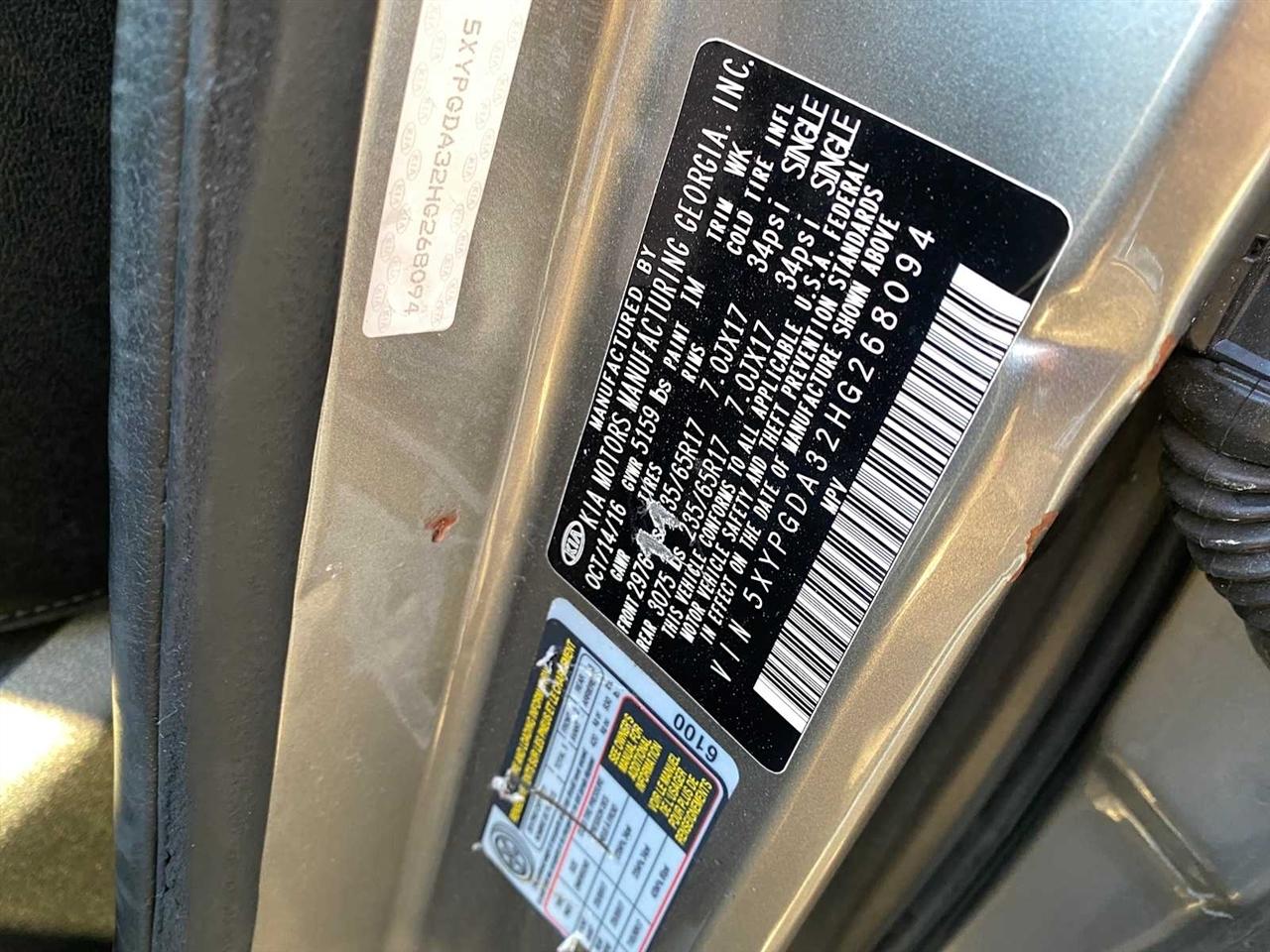 Kia Sorento LX AWD 2017