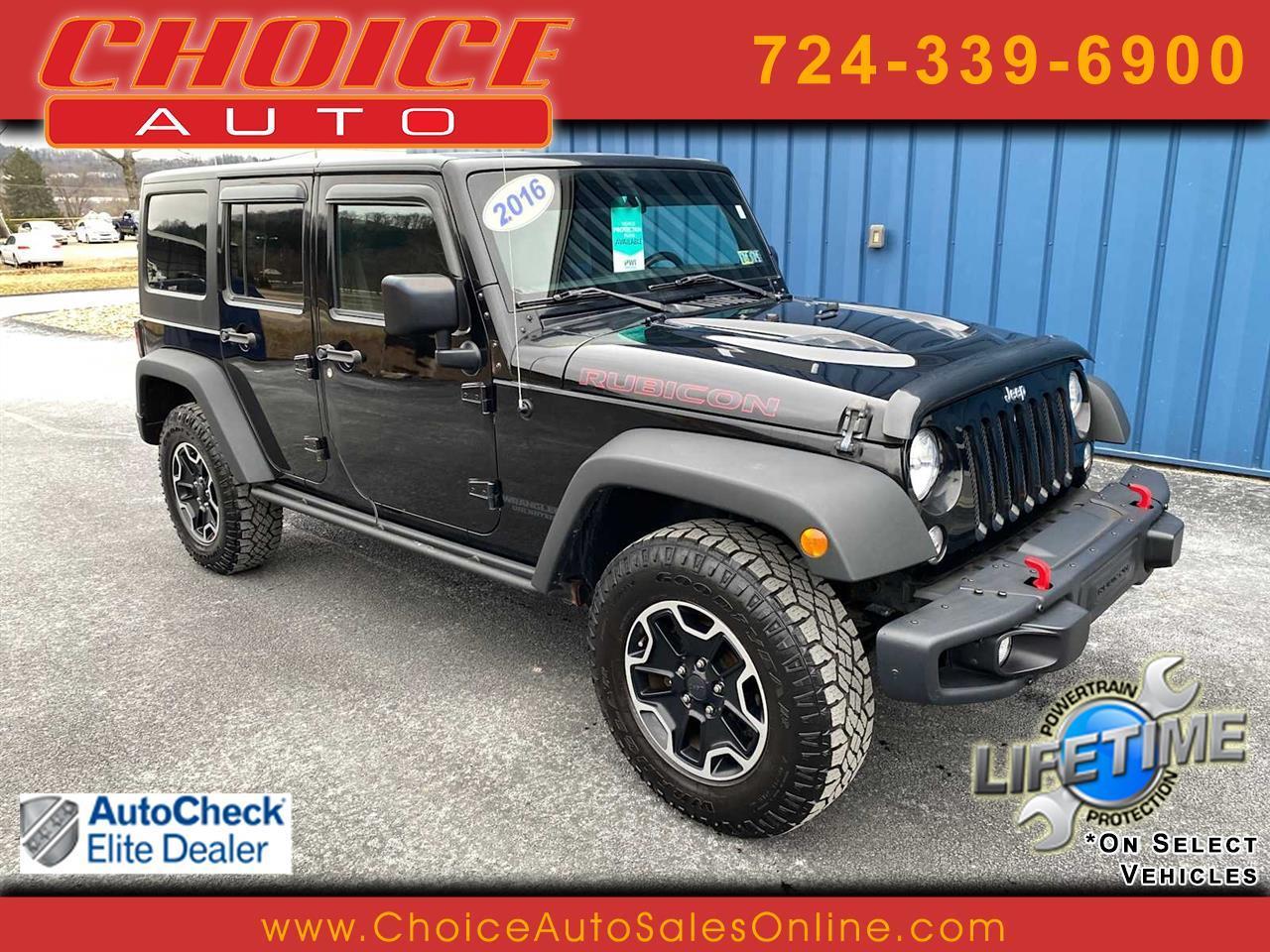 Jeep Wrangler Unlimited Rubicon 4WD 2016