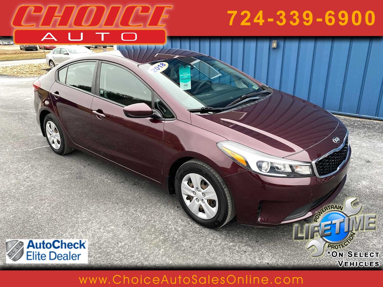 2018 Kia Forte LX 6A