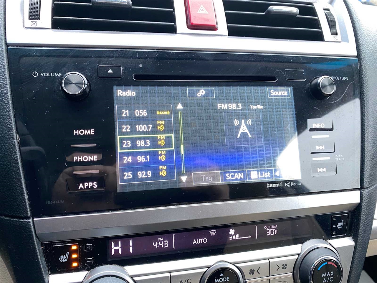 Subaru Legacy 2.5i Premium 2015