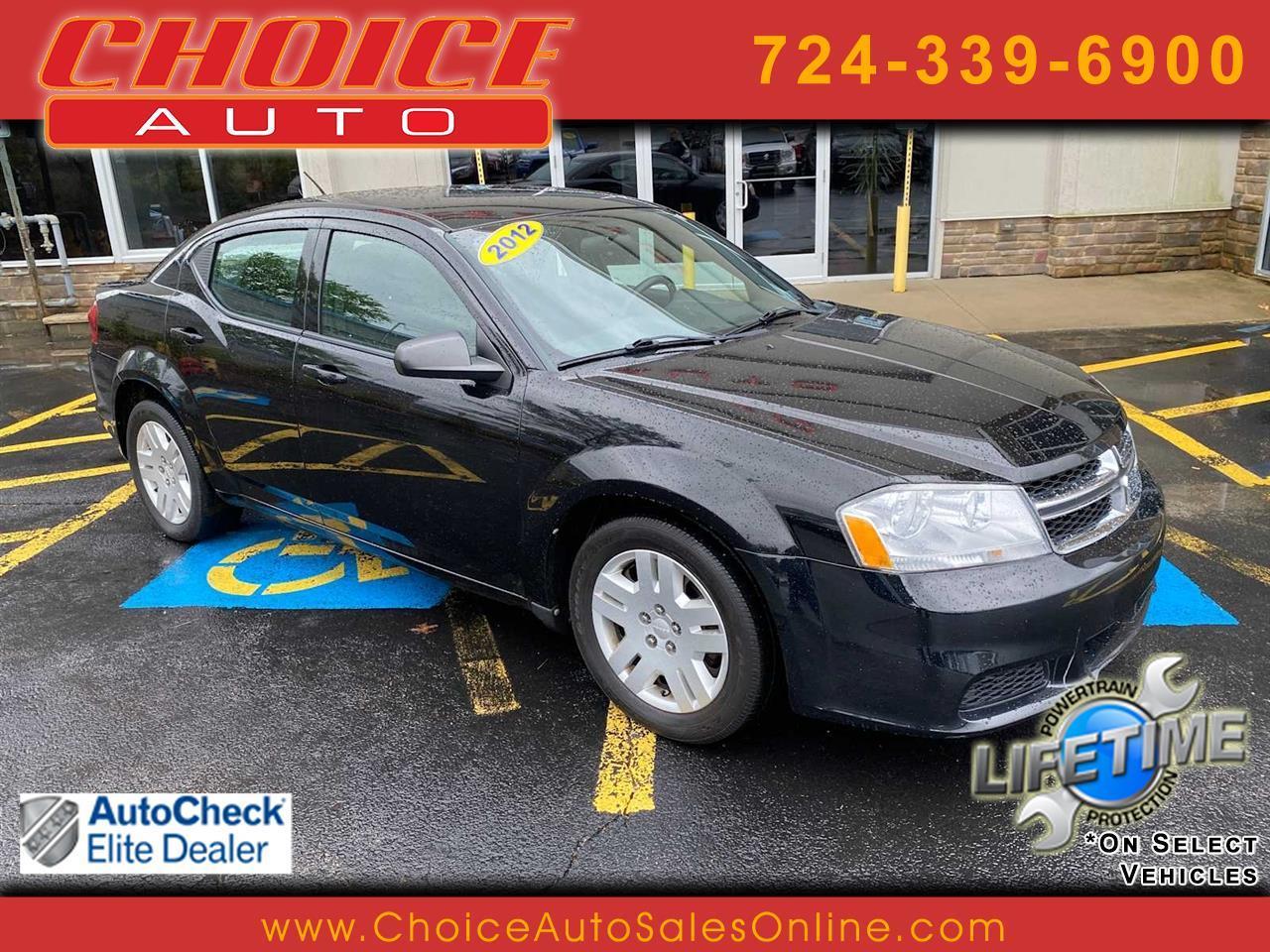 2012 Dodge Avenger SE