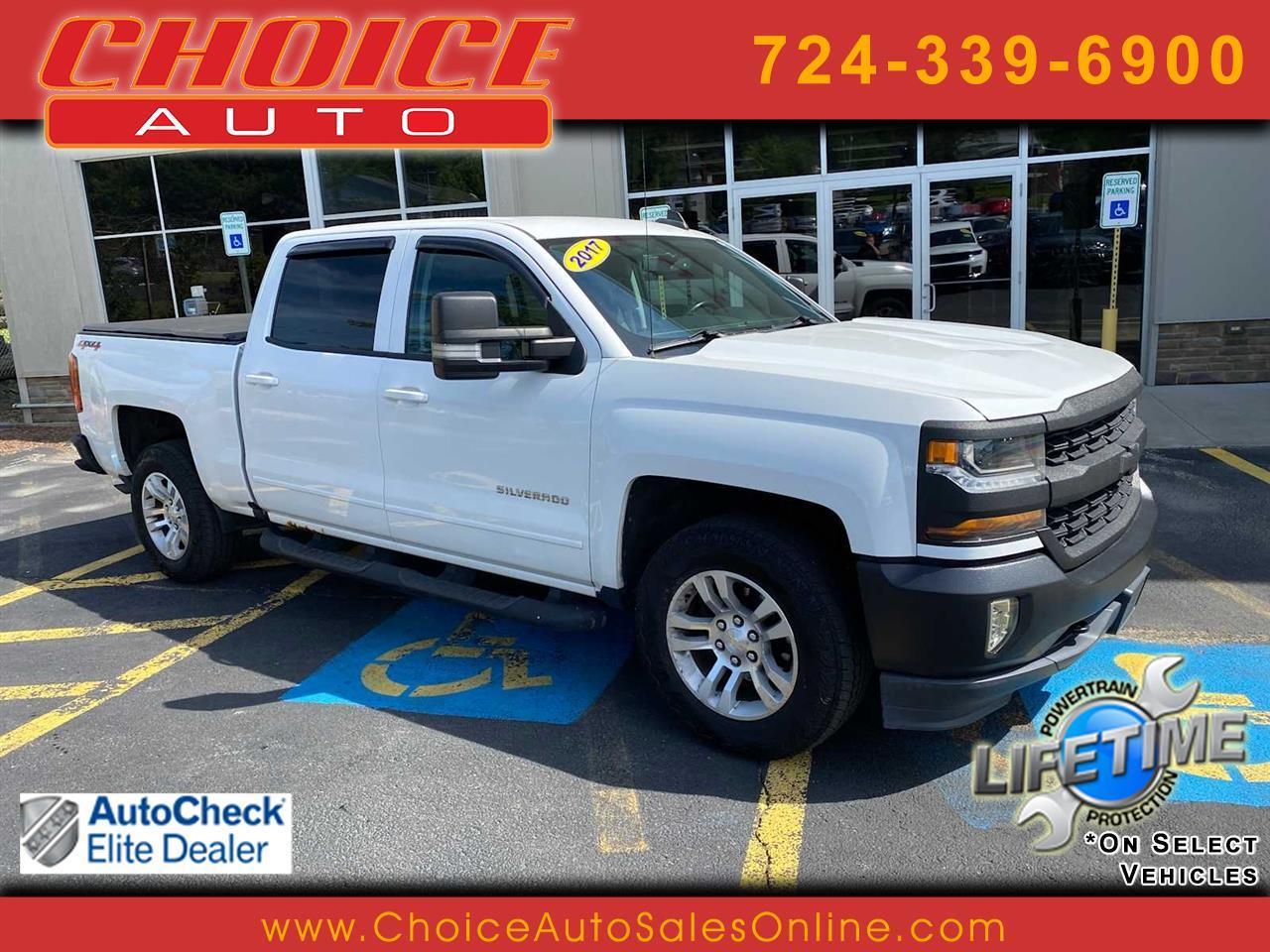 2017 Chevrolet Silverado 1500 LT Crew Cab 4WD
