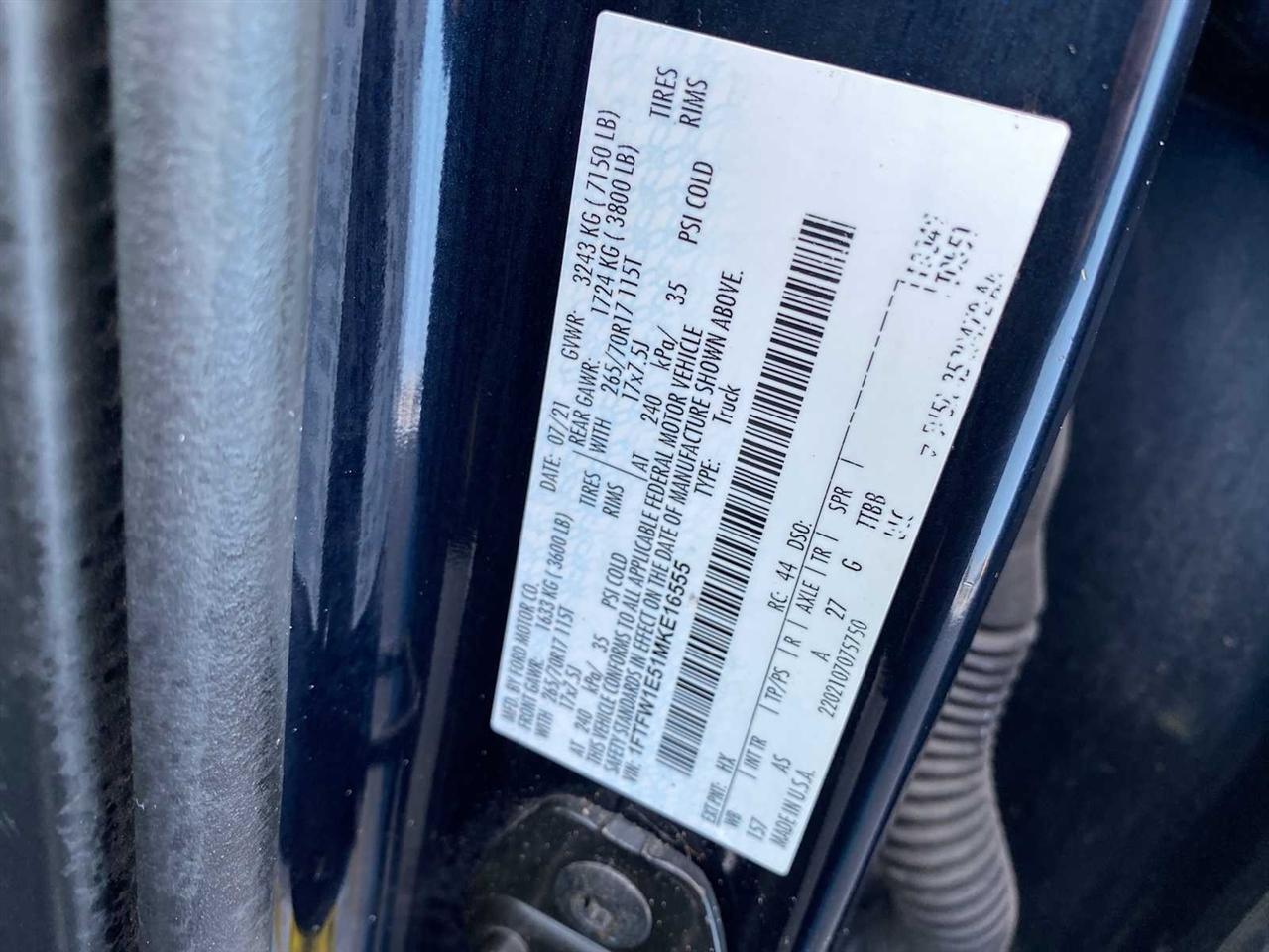 Ford F-150 XL SuperCrew 6.5-ft. Bed 4WD 2021