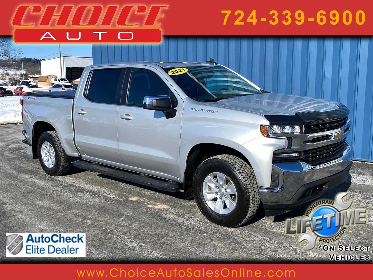 Chevrolet Silverado 1500 LT Crew Cab 4WD 2021