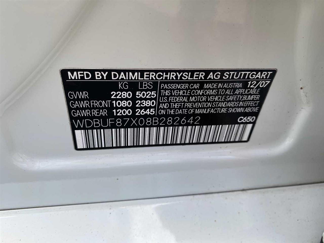 Mercedes-Benz E-Class E350 Luxury 4MATIC Sedan 2008