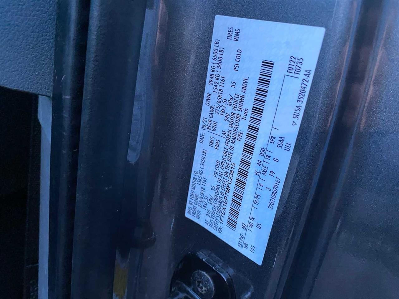 Ford F-150 XLT SuperCab 4WD 2021