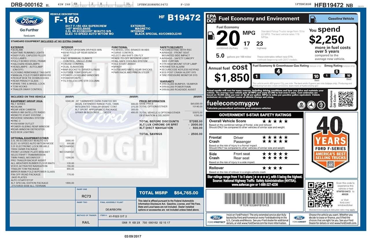 Ford F-150 XLT SuperCab 4WD 2021