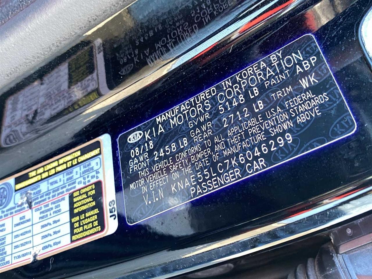 Kia Stinger GT2 2019