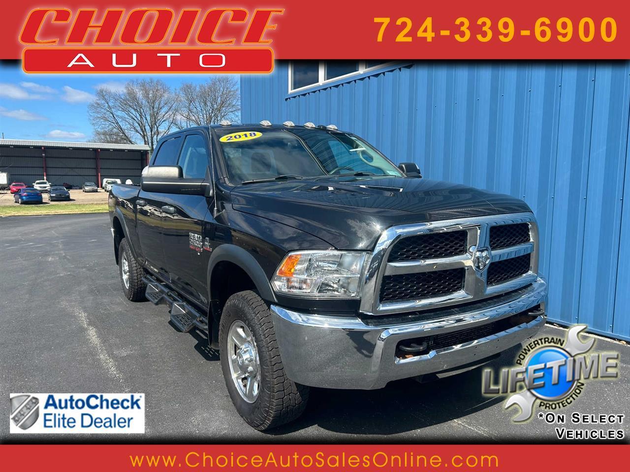RAM 2500 Tradesman Crew Cab SWB 4WD 2018